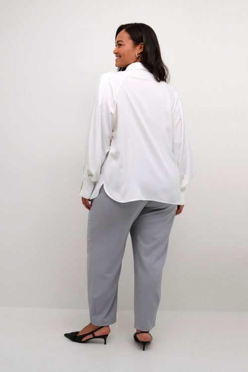 Leanna Shirt white by Kaffe Curve