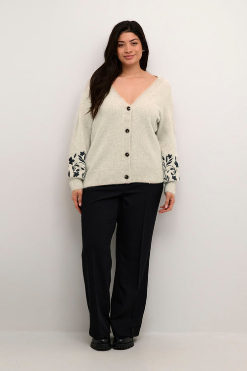 Lisetta Cardigan With detailed sleeves by Kaffe Curve