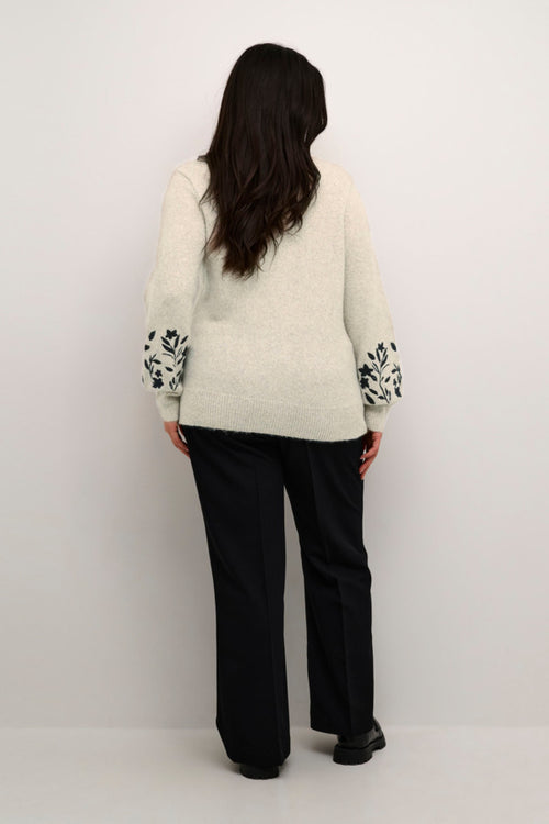 Lisetta Cardigan With detailed sleeves by Kaffe Curve