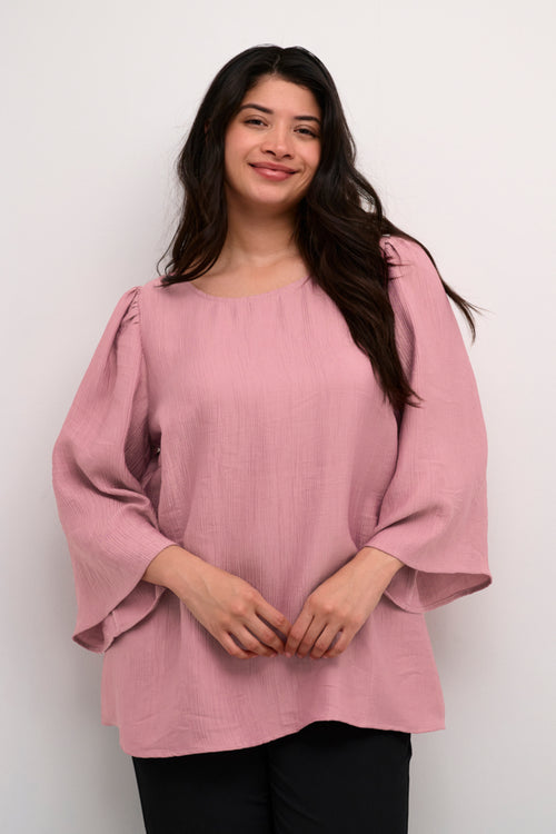 Membe blouse pink by Kaffe curve