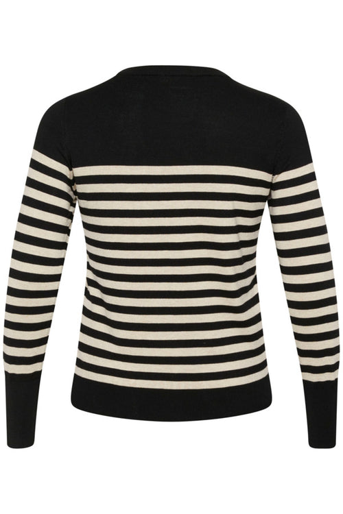 Lini Knit Pullover with stripes by Kaffe Curve