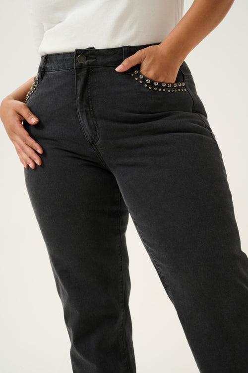 Loula HW straight jeans by Kaffe curve