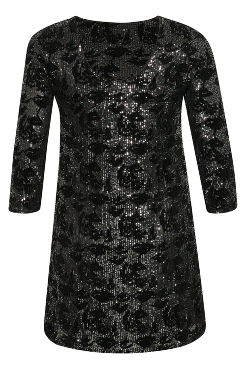 Britt Sequin Dress by Kaffe Curve