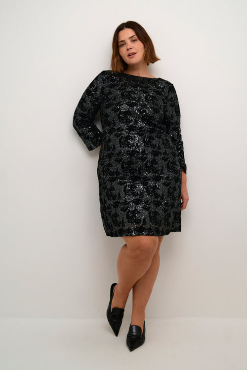 Britt Sequin Dress by Kaffe Curve