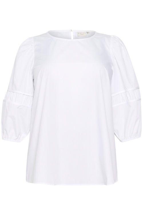 Elina White Blouse by Kaffe Curve (New Collection 2025)