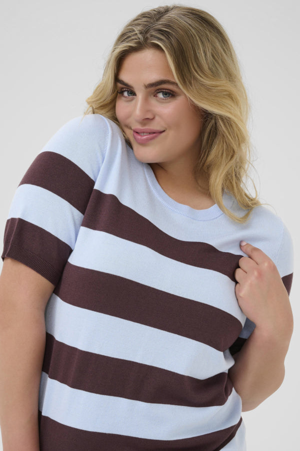 Lizzy striped pullover By Kaffe Curve (Available in 2 colors)