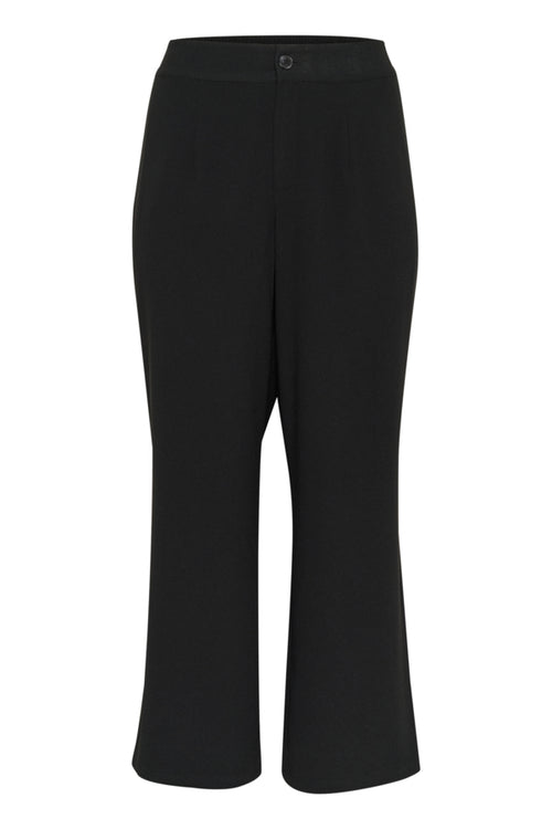 Roxana wide pants black by Kaffe Curve