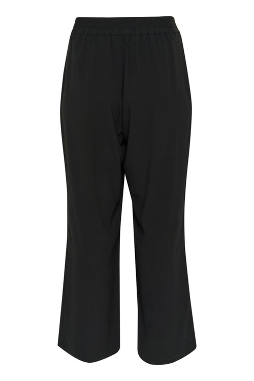 Roxana wide pants black by Kaffe Curve