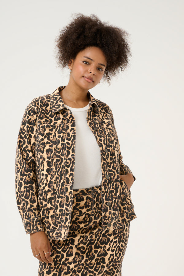 Leonoma Denim Jacket by Kaffe Curve