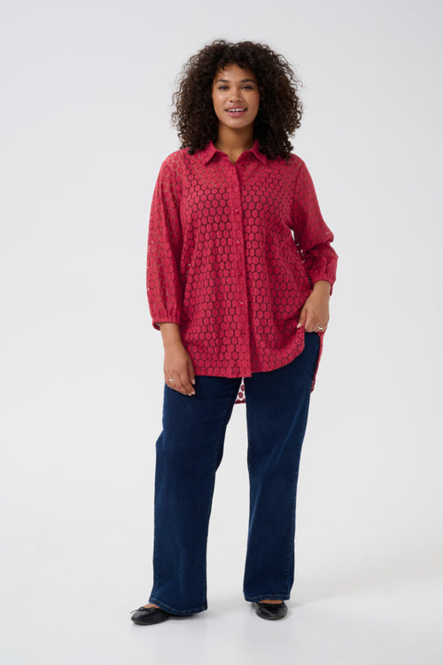 Lorena lace shirt by Kaffe Curve (available in 2 colors)