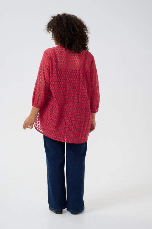 Lorena lace shirt by Kaffe Curve (available in 2 colors)