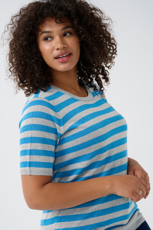 Ankia short sleeve pullover by Kaffe curve