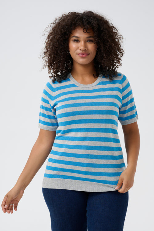 Ankia short sleeve pullover by Kaffe curve