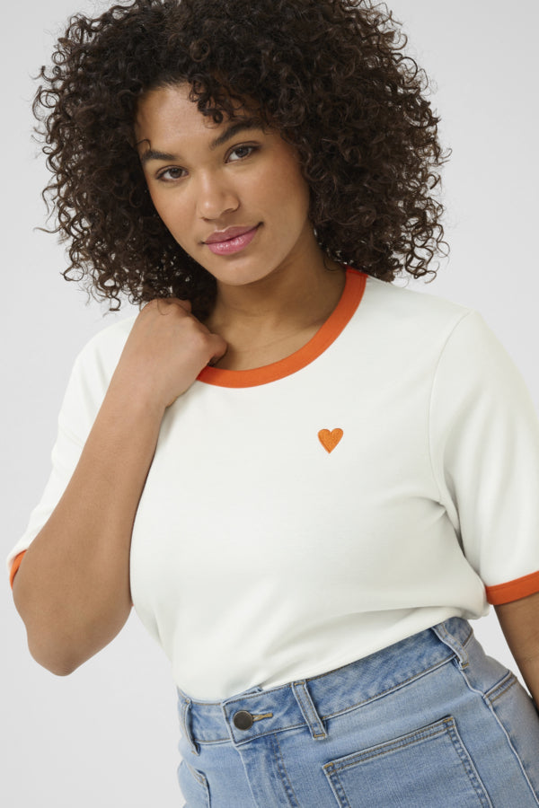 Liana t-shirt by Kaffe Curve
