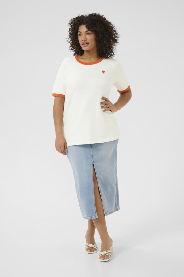 Liana t-shirt by Kaffe Curve
