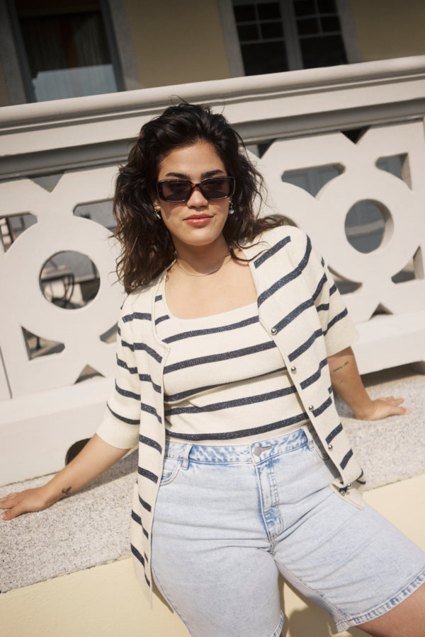 Morina Cardigan By Kaffe Curve