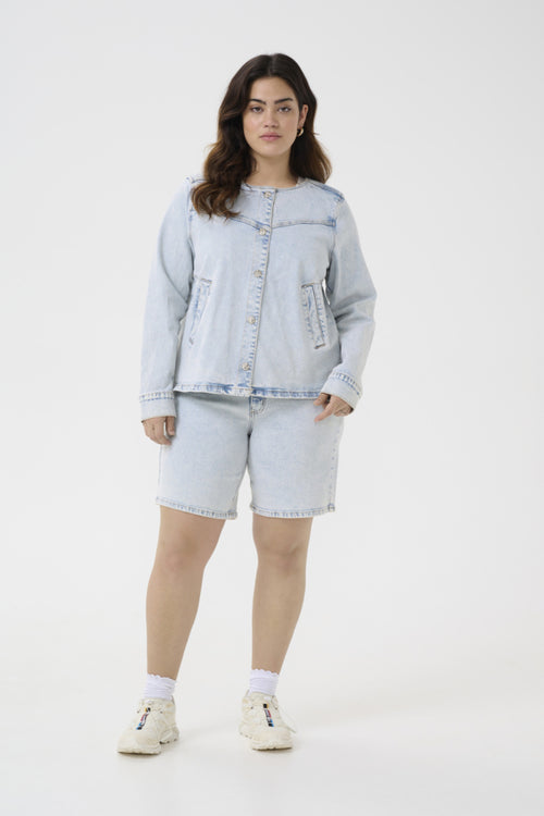 Maia Denim Shorts By Kaffe Curve CATWALK COLLECTION