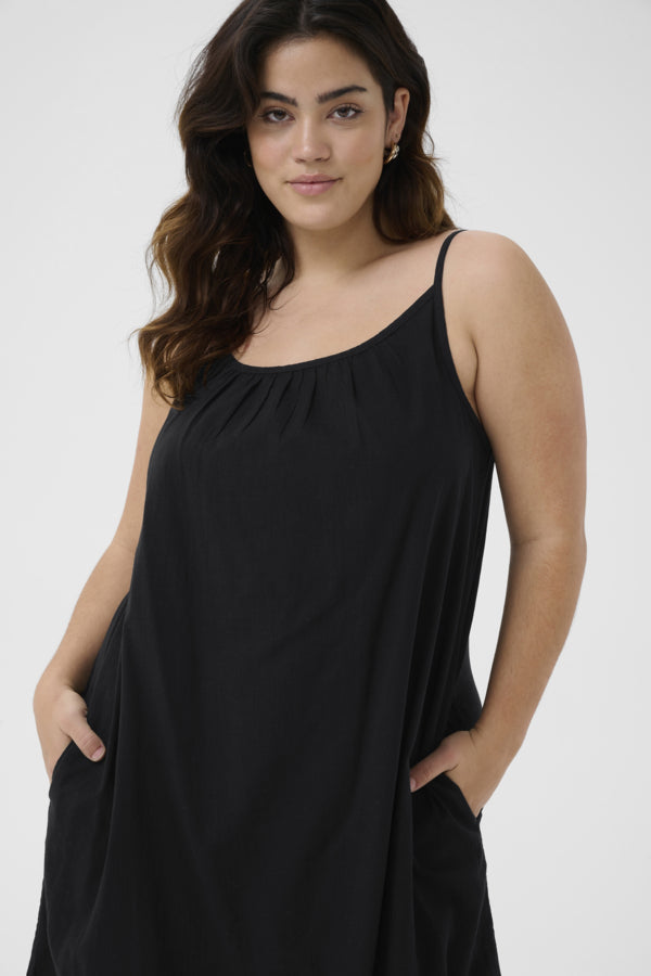 Paula Strap Summer Dress by Kaffe Curve (Available in 3 colors)(RESTOCK ALERT)