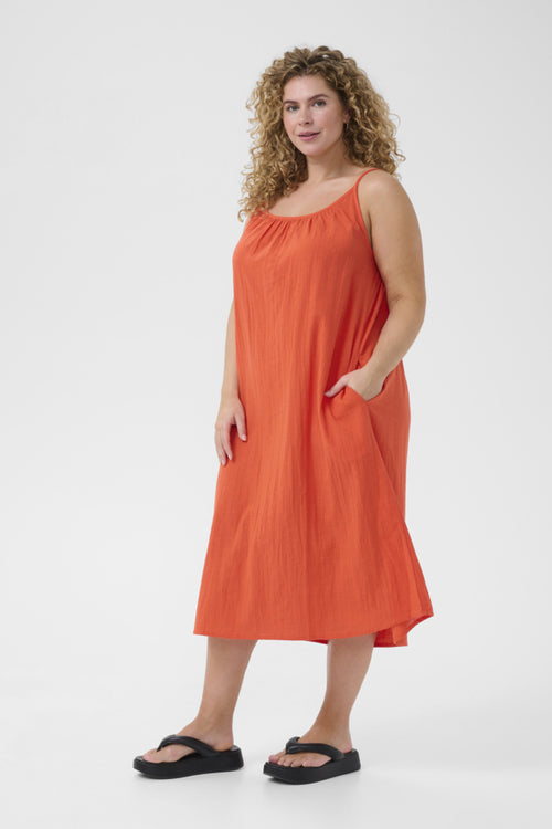 Paula Strap Summer Dress by Kaffe Curve (Available in 3 colors)(RESTOCK ALERT)