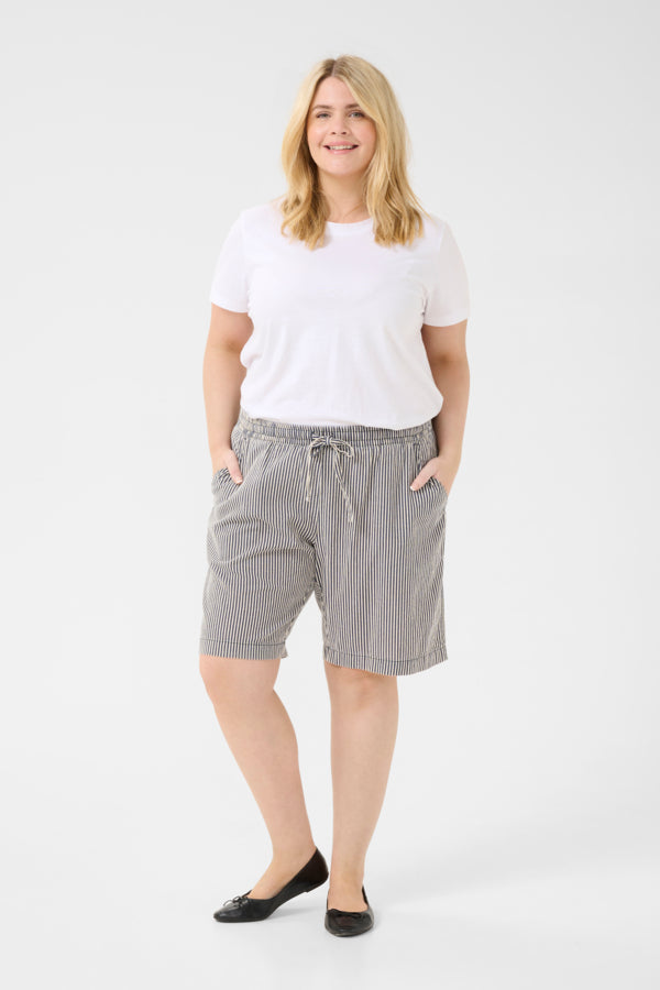 Nana Striped Shorts by Kaffe Curve