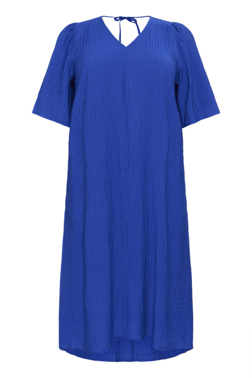 Lisana Blue Dress By Kaffe Curve