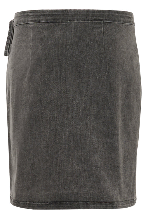Sina Wrap Denim Skirt by Kaffe Curve