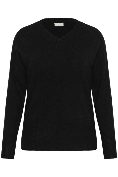Niela v-neck pull over by Kaffe Curve (Available in 2 colors)