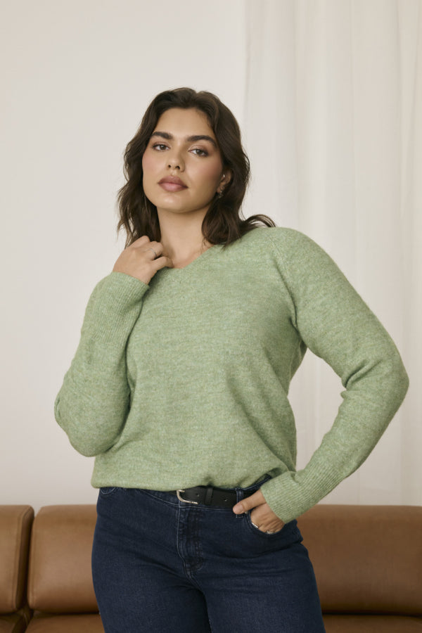 Niela V-Neck Pullover by Kaffe (Available in 3 Colors )