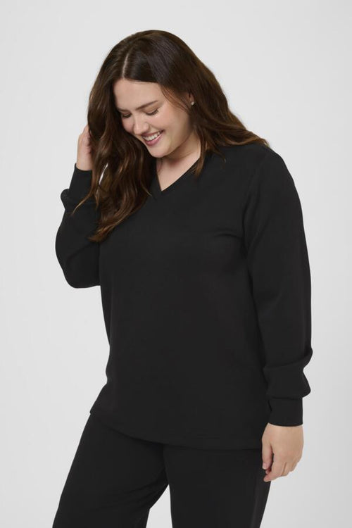 Annita Sweatshirt by Kaffe Curve