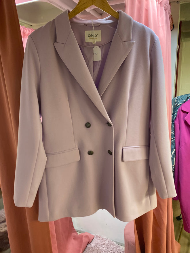 s0 only pastel paarse blazer