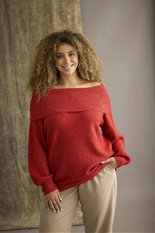 Elga Off-Shoulder Pullover (Available in 3 colors)