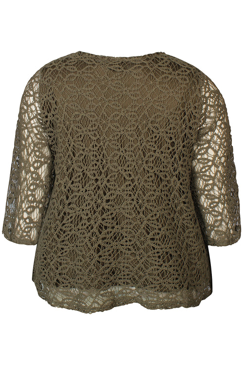 Olga Embroidery Top by Zhenzi