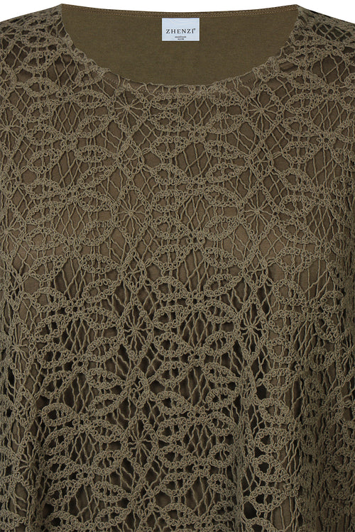 Olga Embroidery Top by Zhenzi