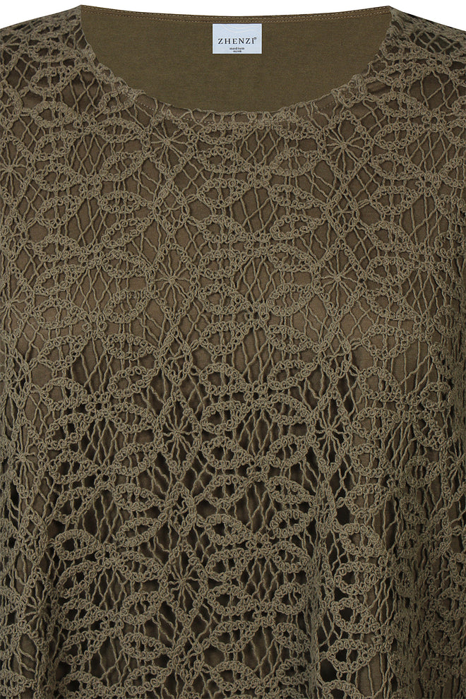 Olga Embroidery Top by Zhenzi