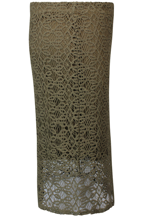 Olga Embroidery Skirt by Zhenzi