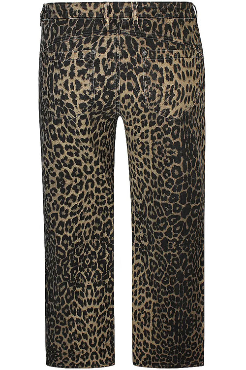 Step Leopard Trousers by Zhenzi
