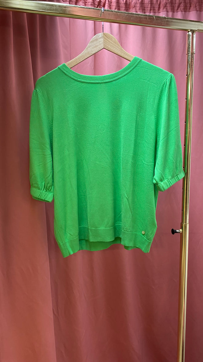 Secondhand groene trui Terre Bleue S6