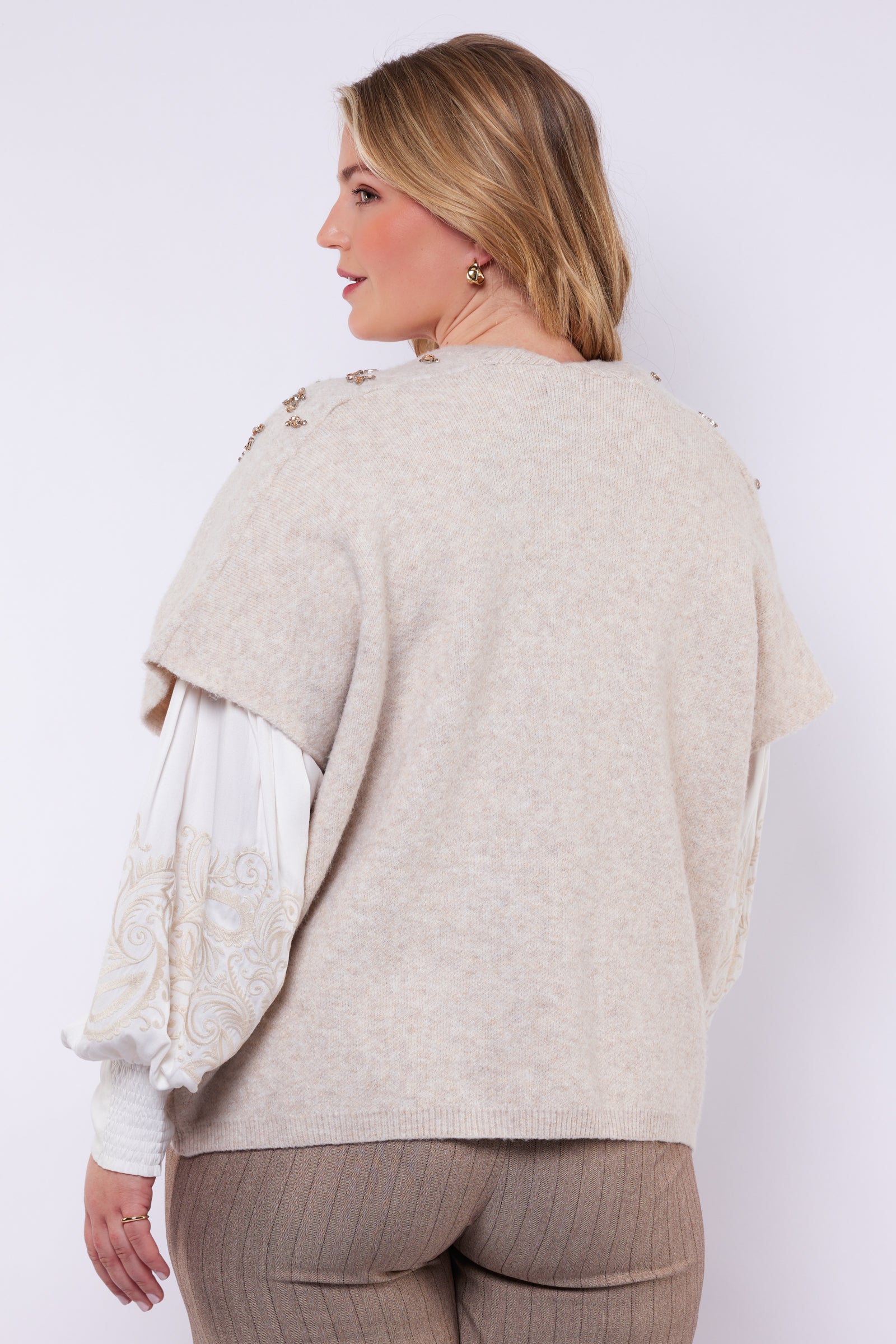 Sanna Knit Gilet by Exxcellent