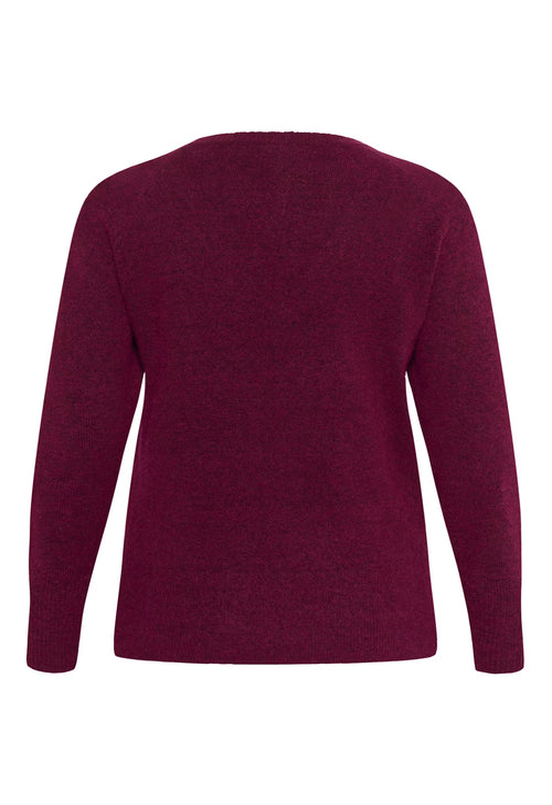 Niela v-neck pull over by Kaffe Curve (Available in 2 colors)