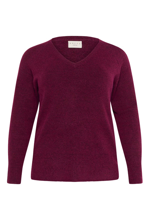Niela v-neck pull over by Kaffe Curve (Available in 2 colors)