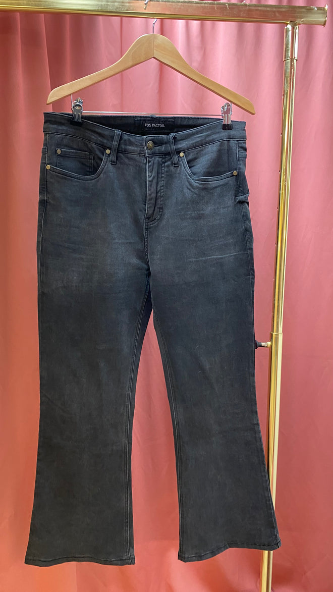 Secondhand zwarte jeans Fox Factor S6