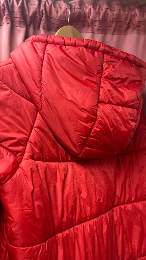 Romy's Mom Closet Secondhand Tommy Hilfiger Red Puffer Coat