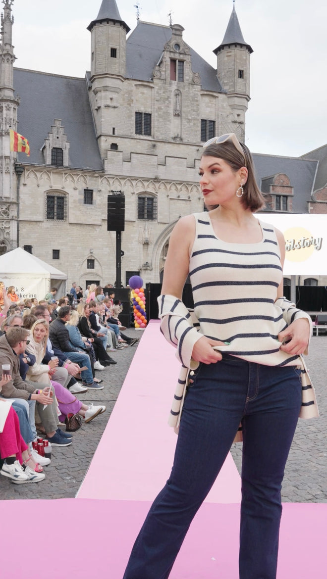 Morina knit top by Kaffe Curve CATWALK COLLECTION
