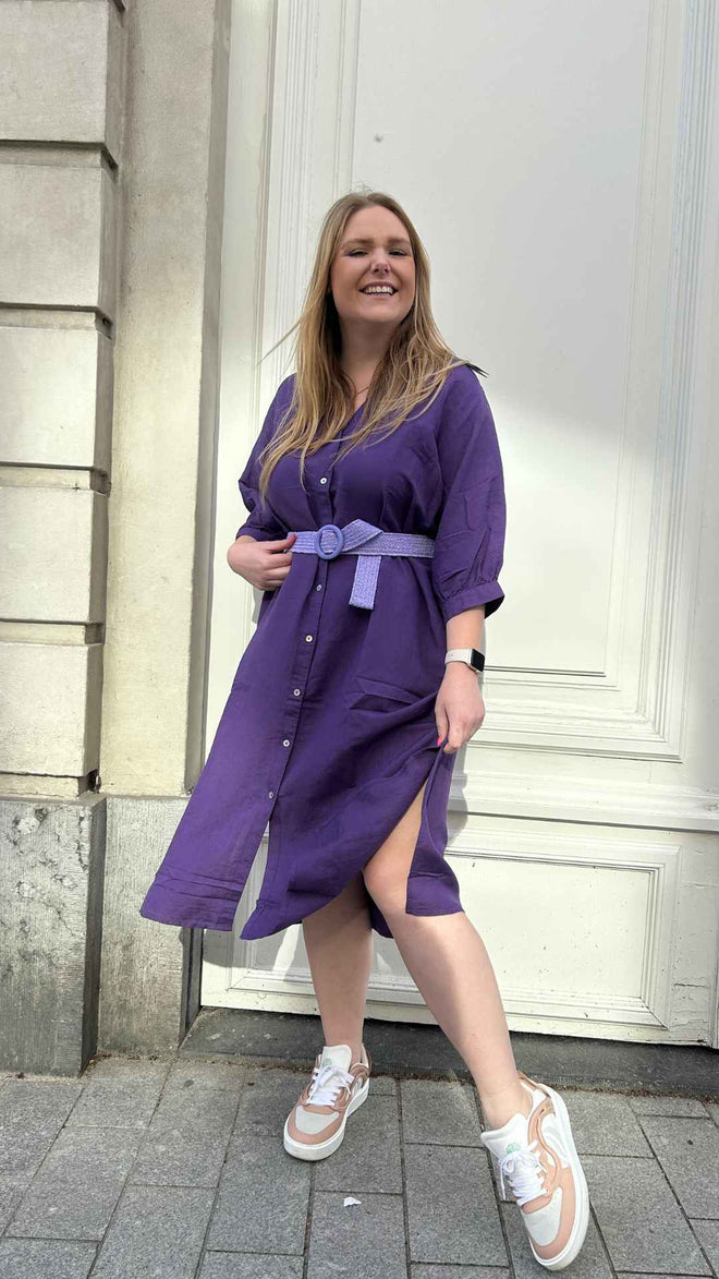 Yesta Aelia Purple Dress
