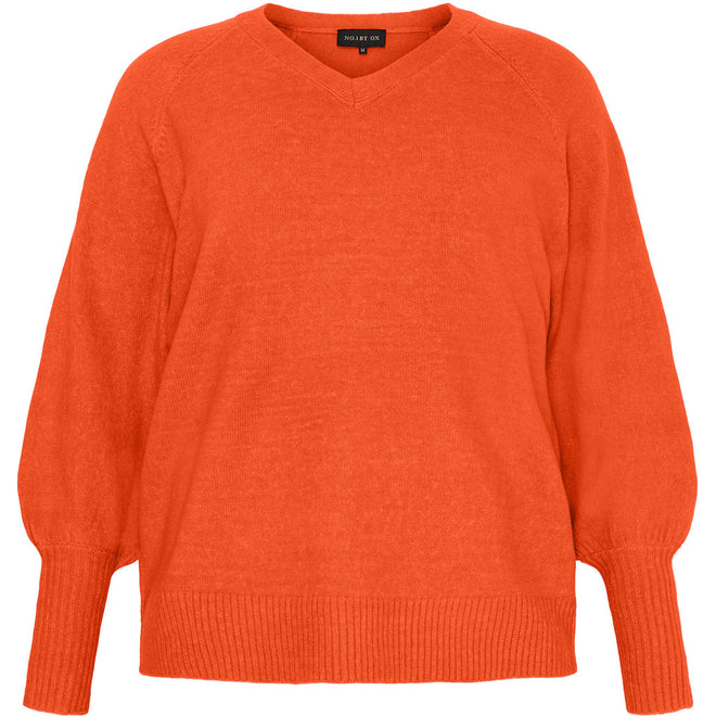 62879 Sweater with Balloon Sleeves by No 1 by Ox (Available in Multiple NEW Colors)