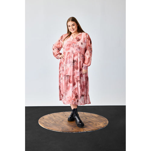 63017 Pink Dress by No 1 by Ox (NEW COLLECTION)