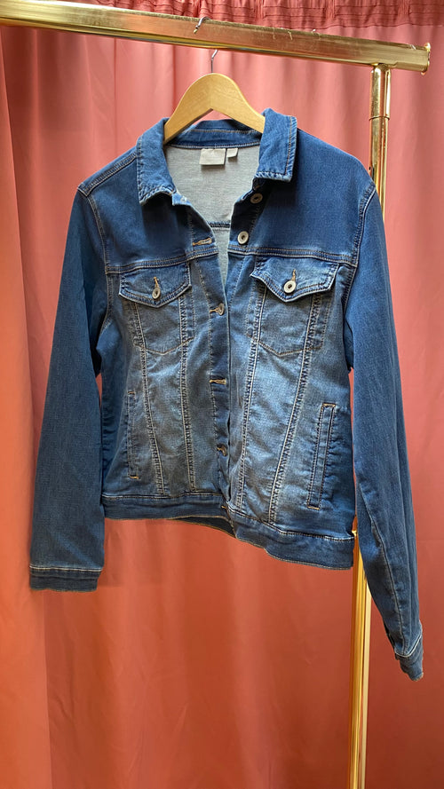 Secondhand blauwe jeans jas Brandtex S6