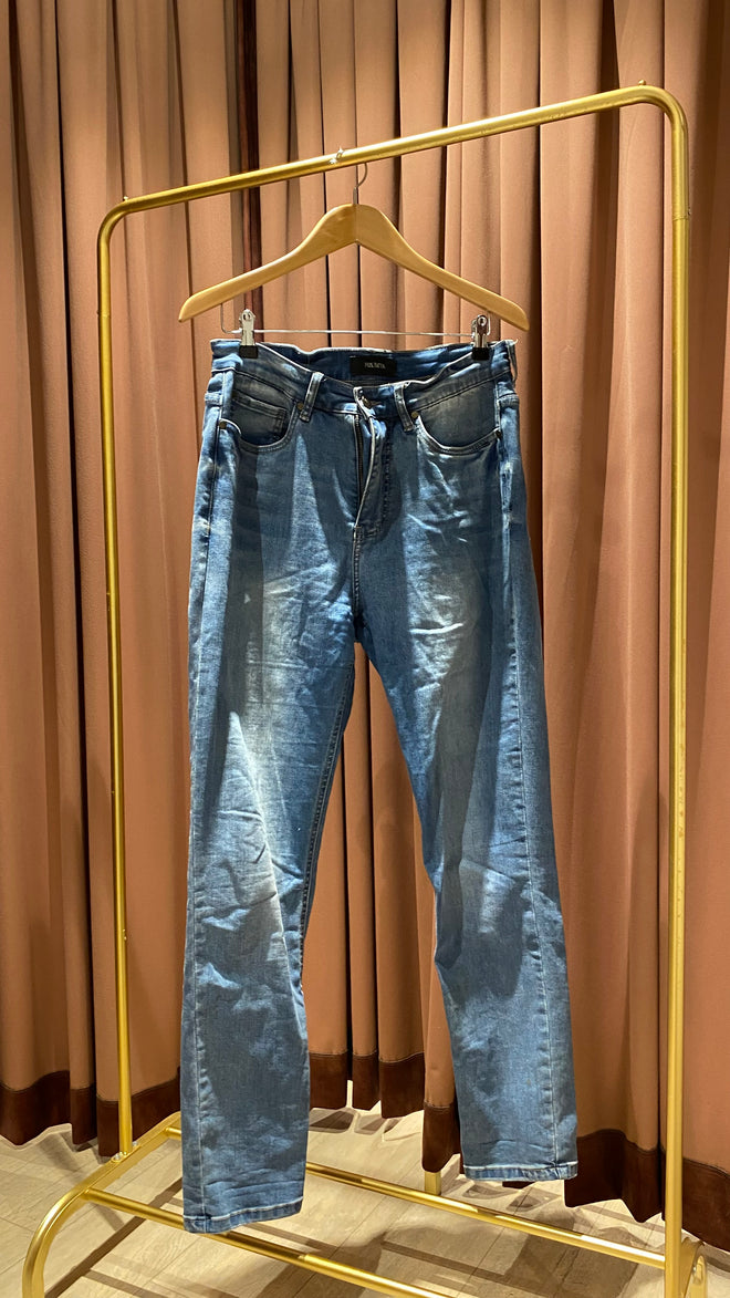 Secondhand donker blauwe jeans Fox Factor S4