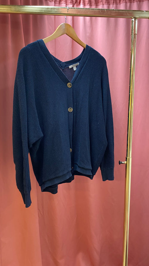 Secondhand blauwe cardigan Esprit S5