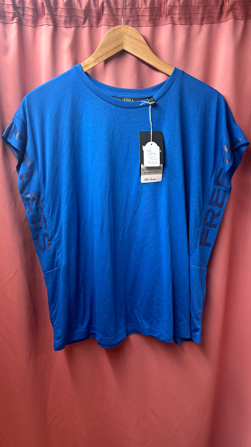 Romy's Closet Secondhand Ulla Popken Blue Sport T-Shirt